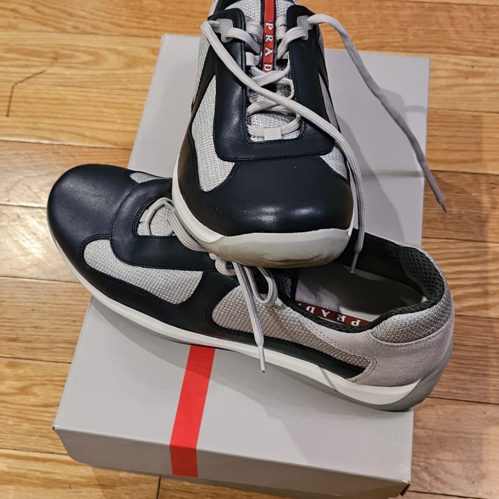 Prada America’s Cup Original Sneakers (Ultramarine - Navy Blue)